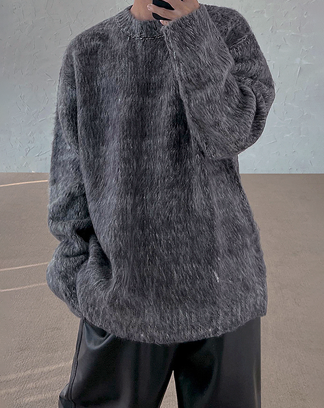 ♂Mohair Touch Sweater