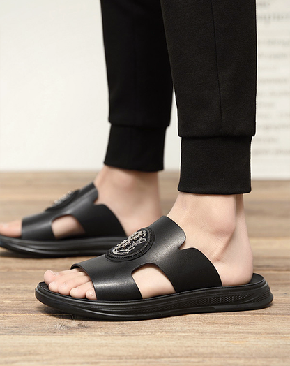 ♂Point Logo Sandals