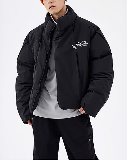 ♂Point Logo Down Jacket