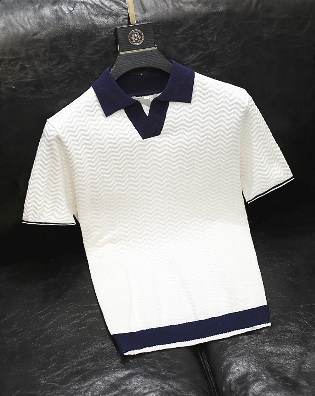 ♂Bicolor Polo Shirt