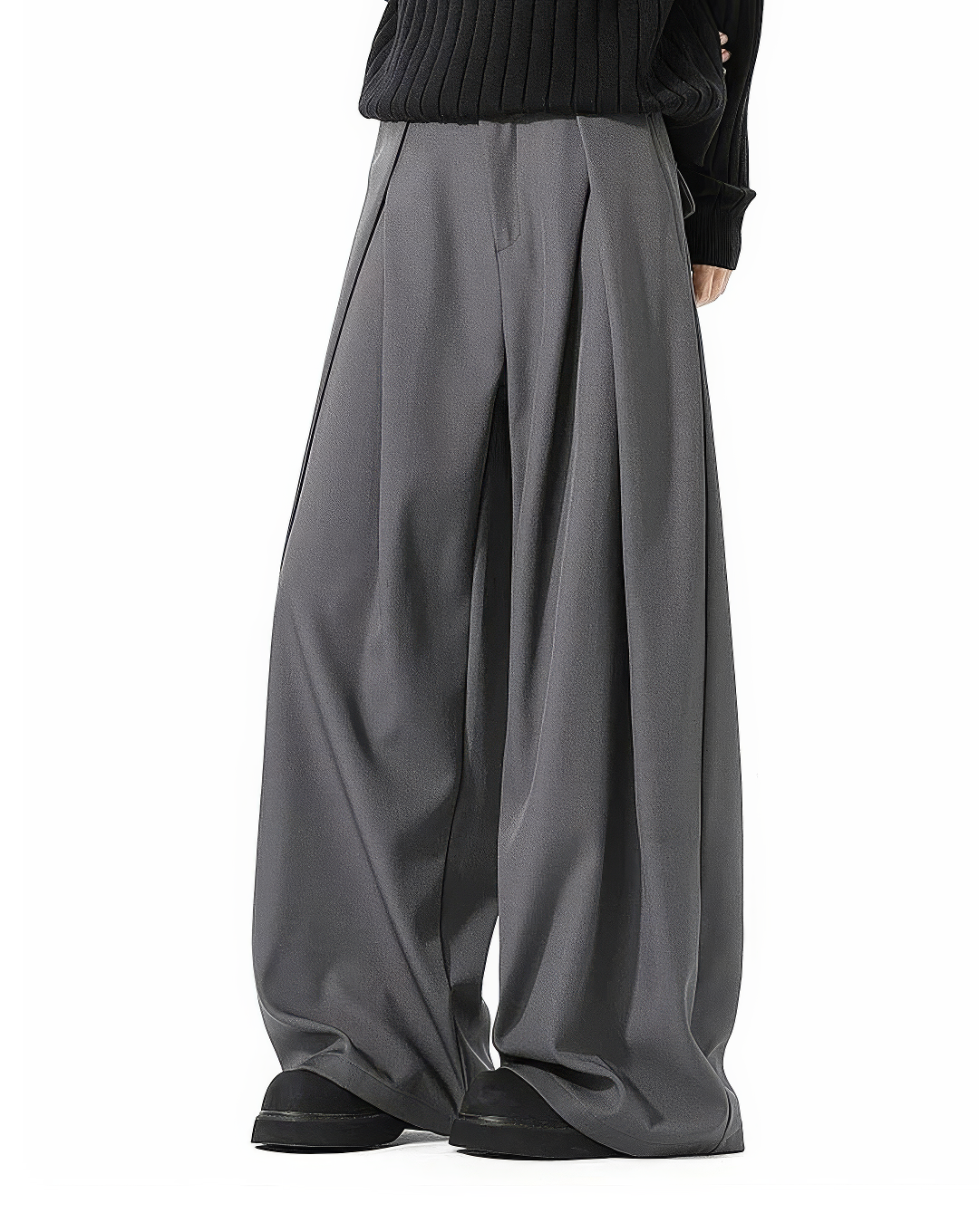♂Double Tuck Wide Slacks