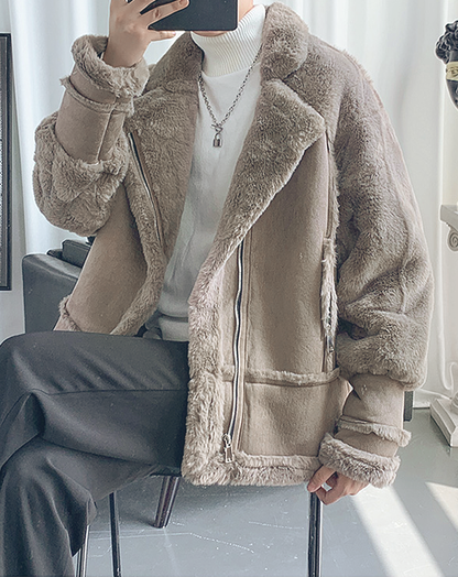 ♂Oversized Mouton Jacket