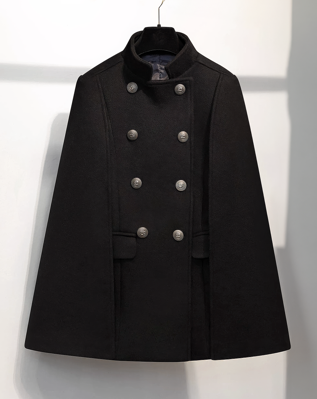 ♀Double Breasted Cape