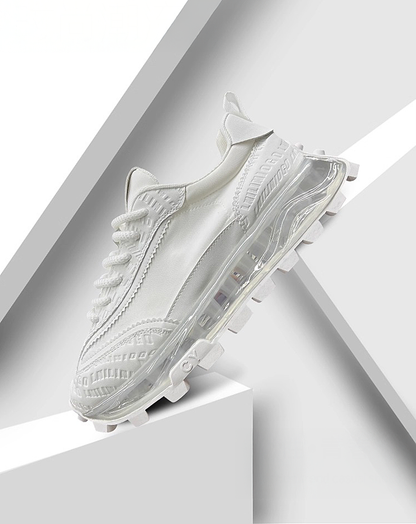 ♀Grid Sole Sneakers