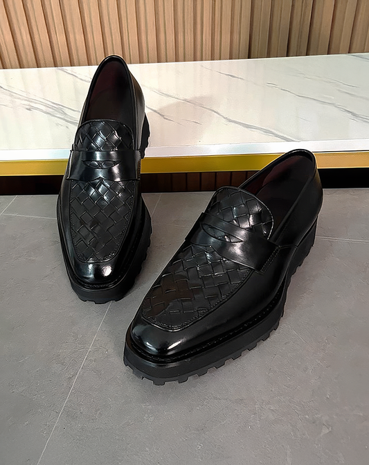♂♀本革／Intrecciato Luxury Loafer
