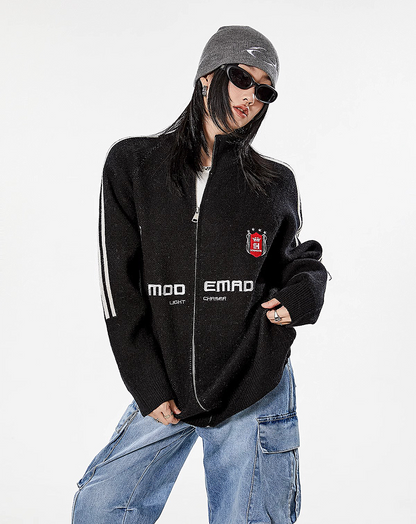 ♀Knit Track Jacket