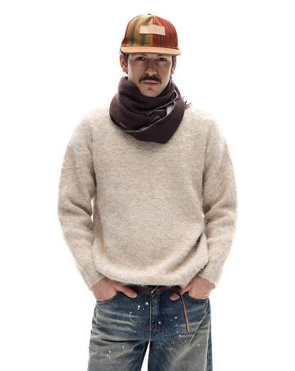 ♂Airy Cloud Crew Sweater