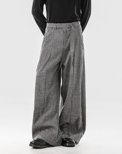 ♂Fluid Wide Straight Pants