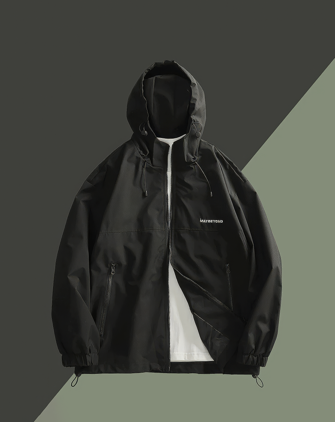 ♂♀Hooded Zip Up Jacket