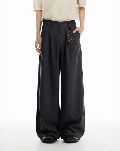 ♂♀Loose Wide Leg Slacks