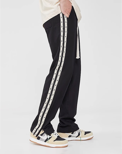 ♂Striped Stitch Pants