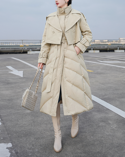 ♀Two Piece Layering Coat