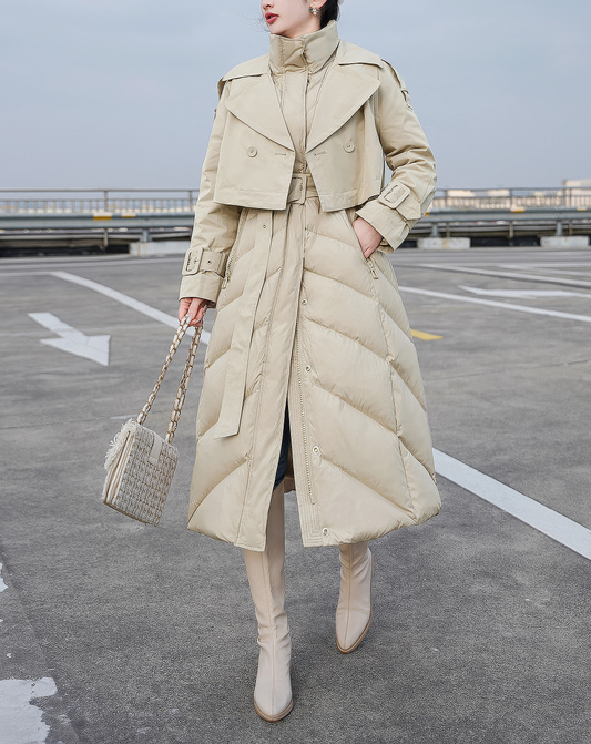 ♀Two Piece Layering Coat