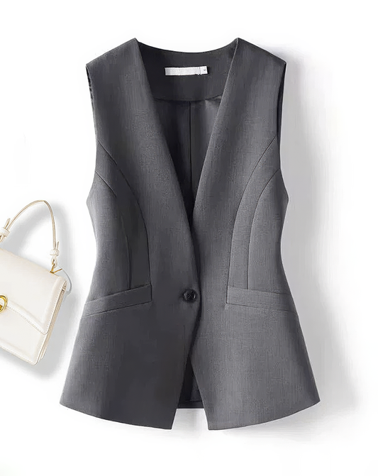 ♀Modern V Neck Vest