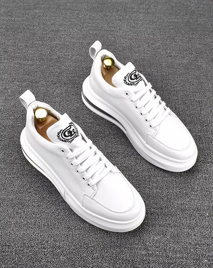 ♂♀本革／Vision White Aero Sneakers