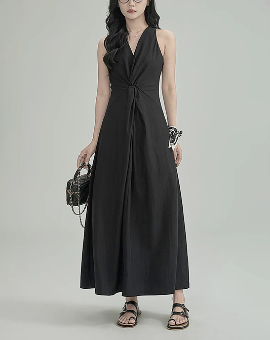 ♀Front Twist Dress