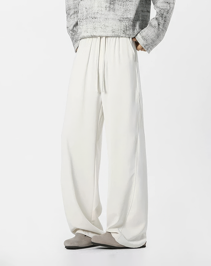 ♂Drawstring Wide Leg Pants