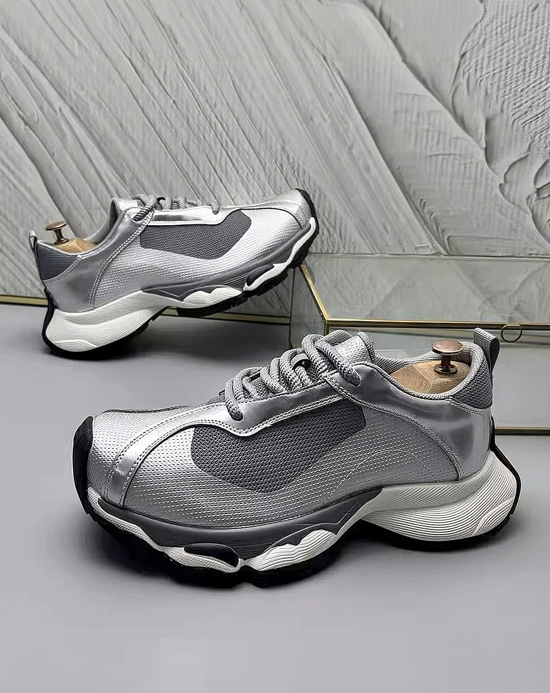 ♂♀Retro Tech Mesh Sneakers