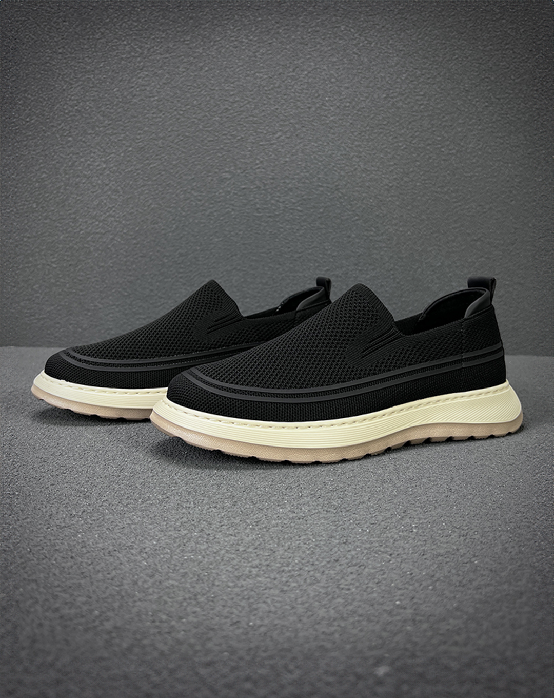 ♂♀Mesh flat Slip-ons