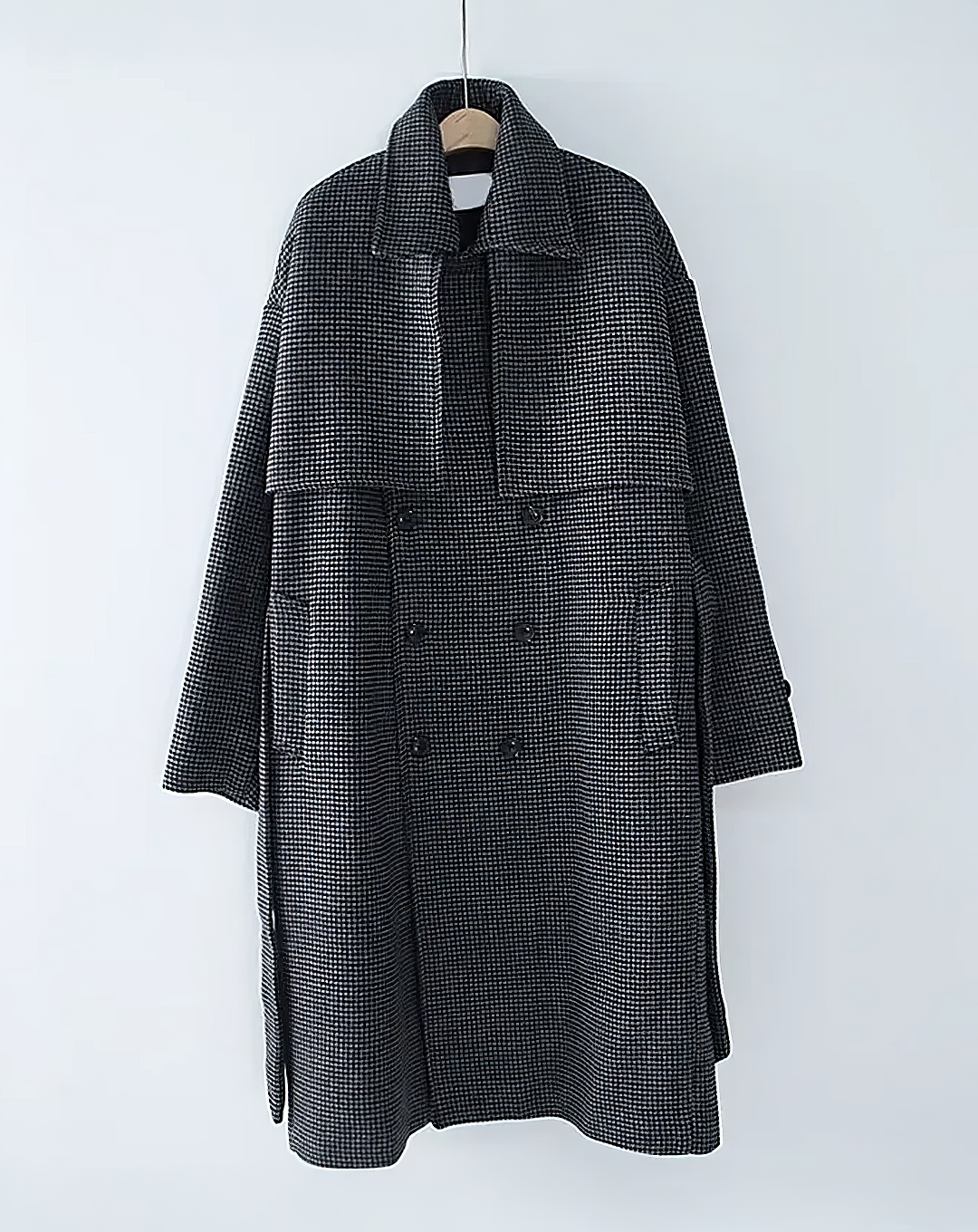 ♂Check Pattern Trench Coat