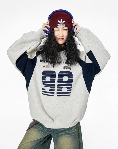 ♀Number Logo Sweatshirt