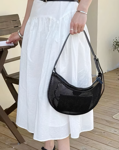 ♀Mesh Moon Bag