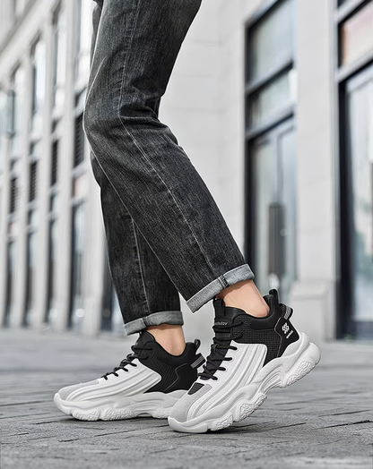♂Dynamic Wave Mid Sneakers