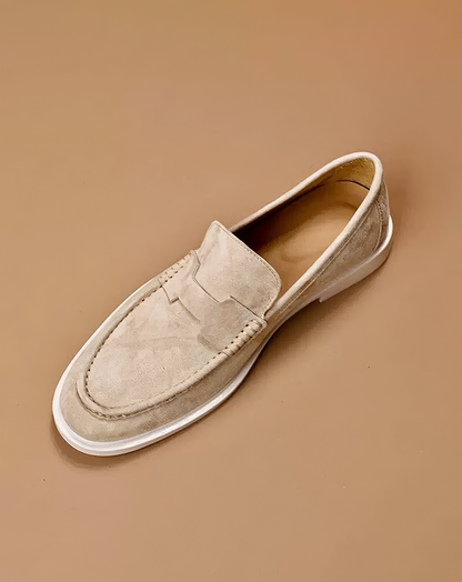 ♂Flat Sole Suede Loafers