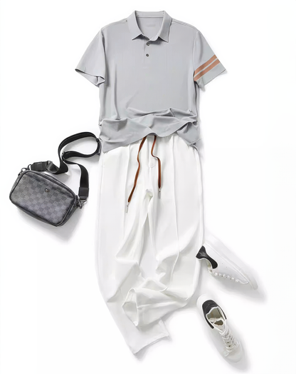 ♂Refined Tapered Easy Pants