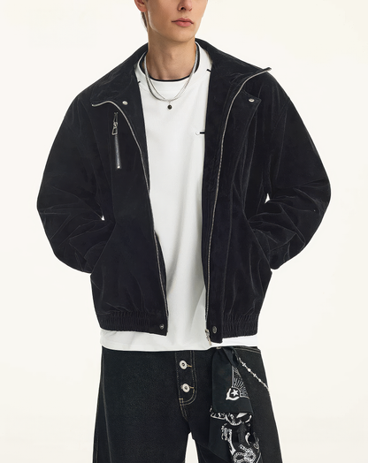♂♀Double Chest Zip Jacket