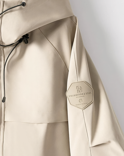 ♂Oversized Hooded Technical Jacket
