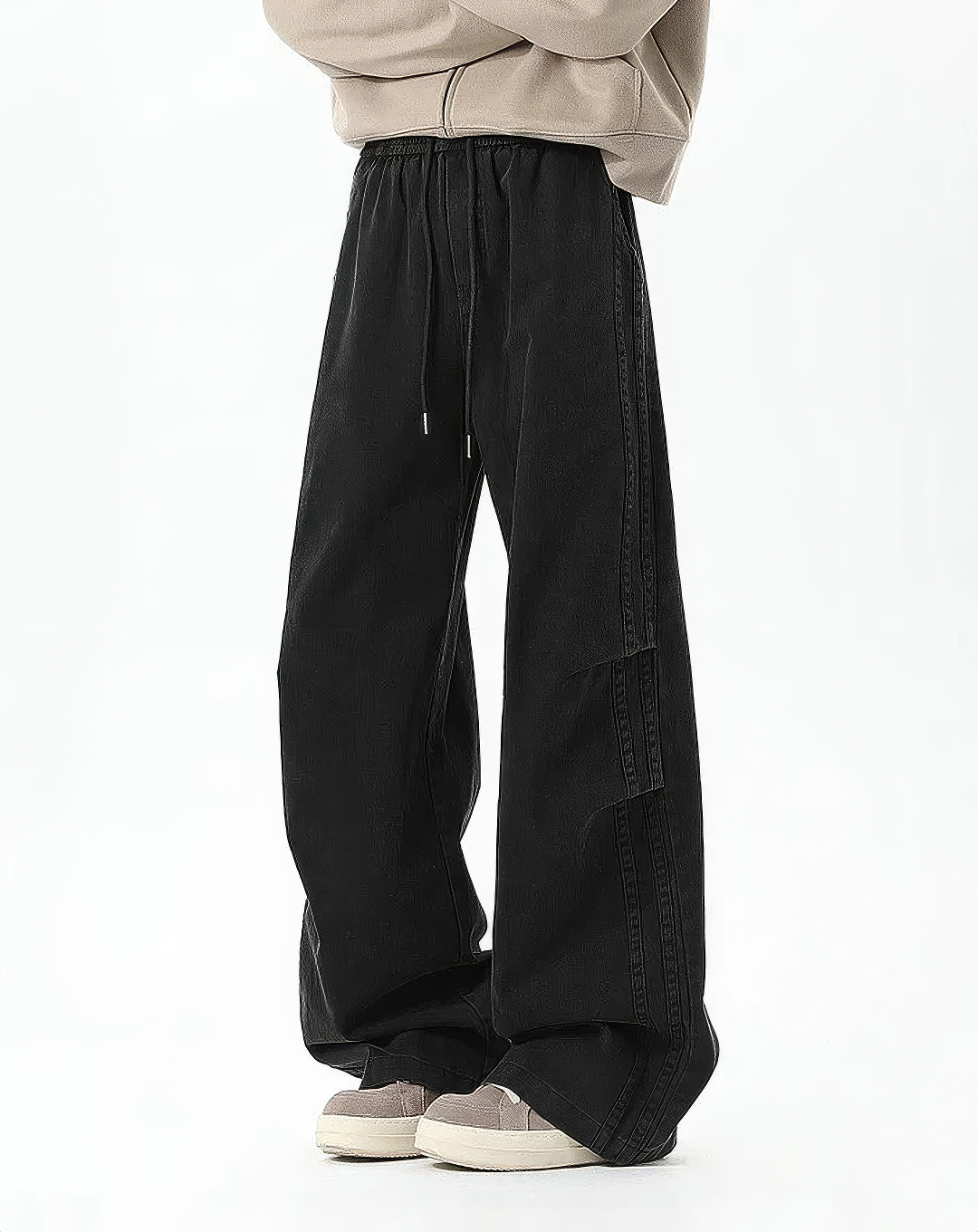 ♂Side Line Wide Pants