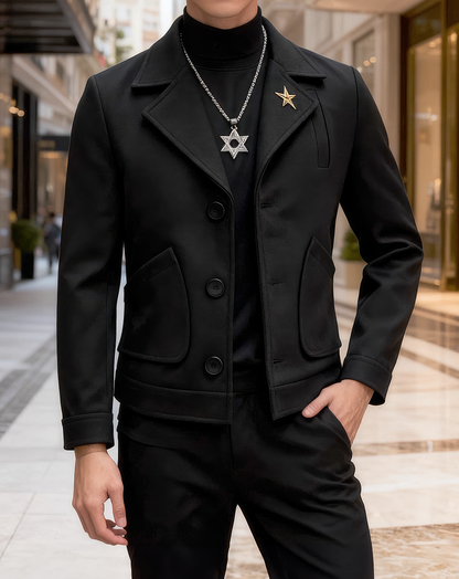 ♂Urban Tailored Button Jacket