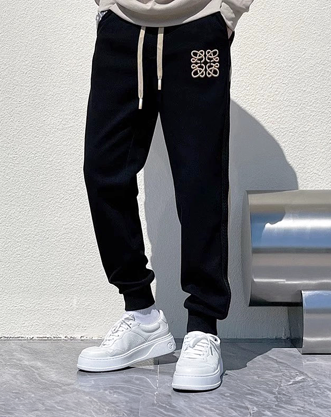 ♂Point Logo Jogger Pants