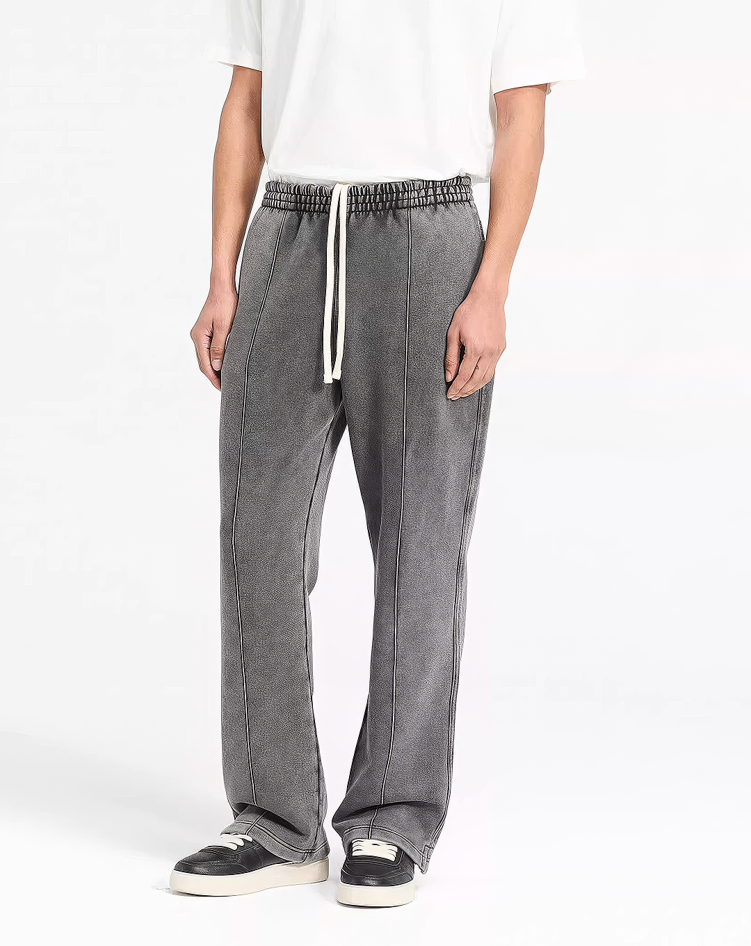 ♂Pin Tuck Sweat Pants