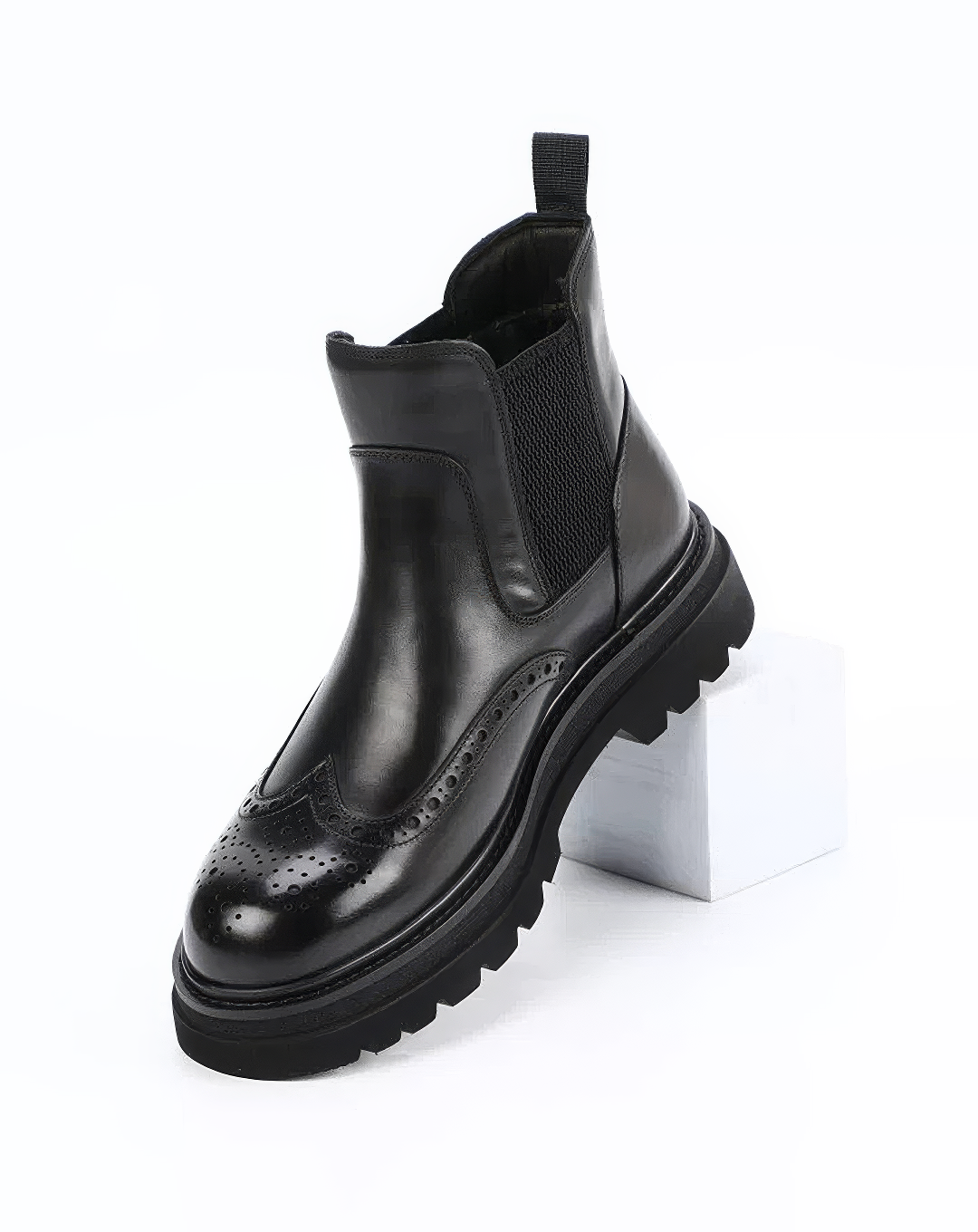 ♂本革／Wingtip Side Gore Boots