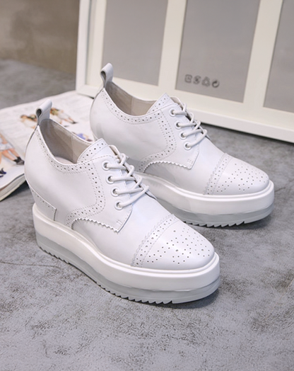 ♀本革／Wingtip Laceup Shoes