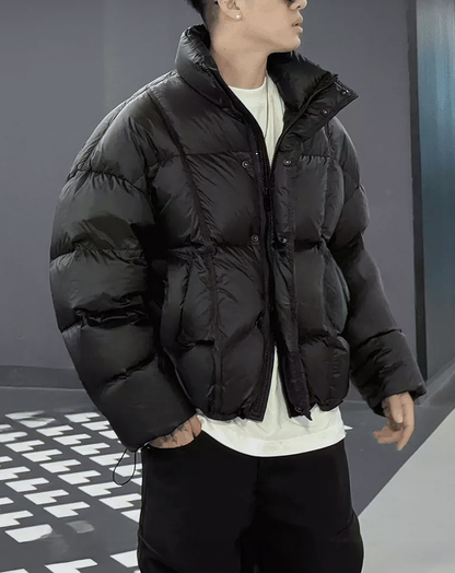 ♂High Collar Puffer Jacket