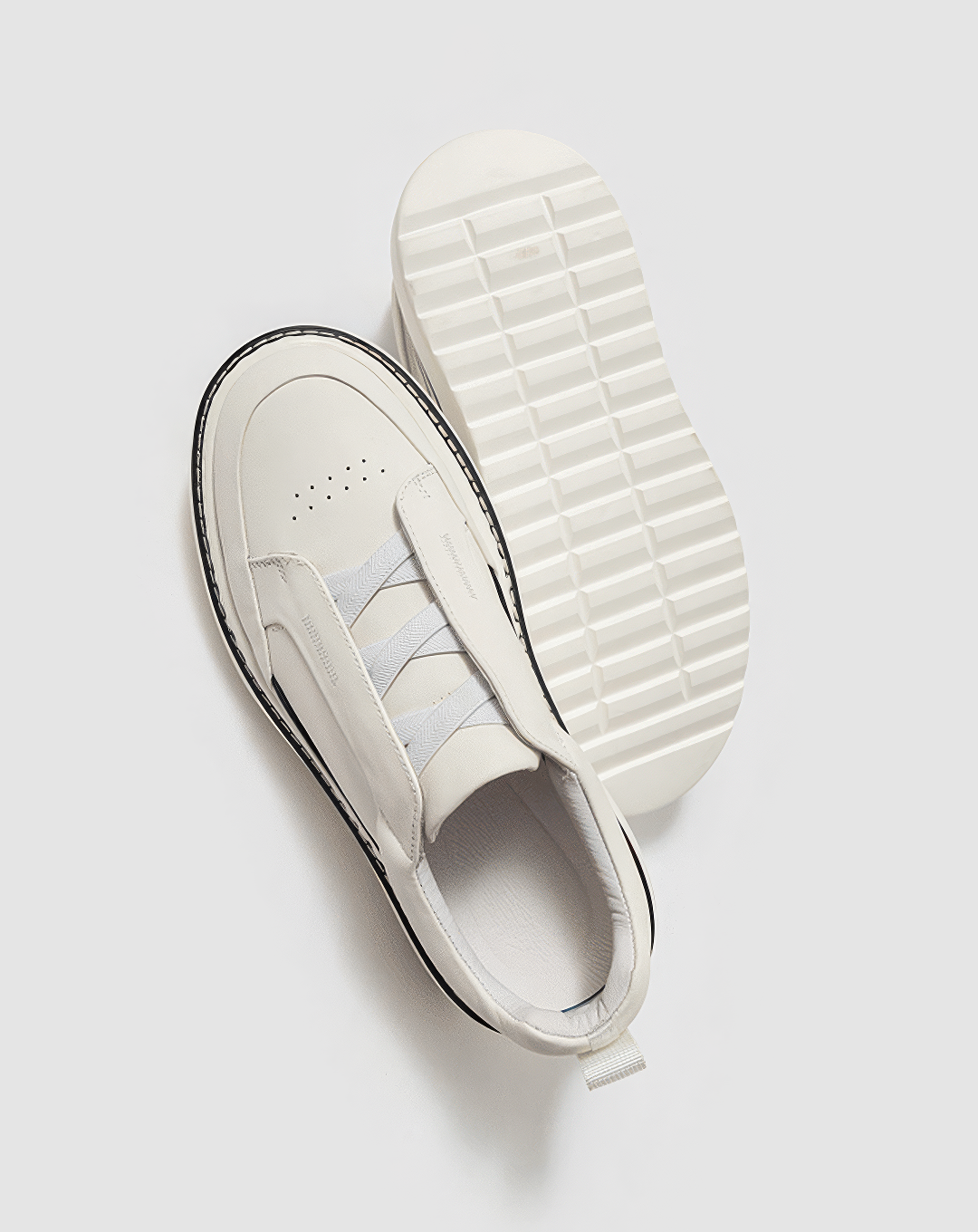 ♂♀本革／Verse Pure White Sneakers