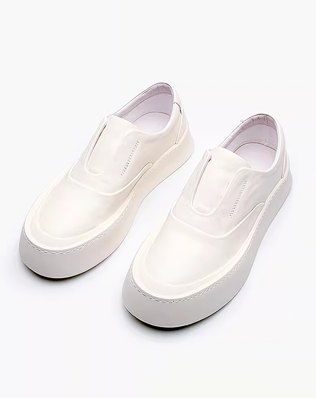 ♂♀本革／Mono Platform Slip-Ons