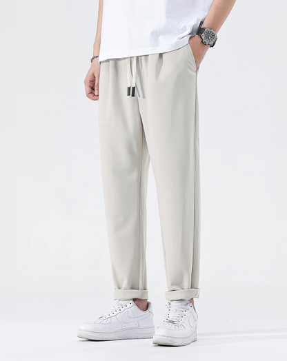 ♂Fluid Drape Casual Pants
