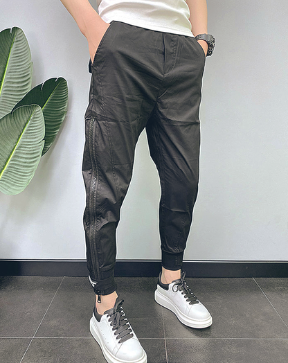 ♂Side Zip Jogger Pants