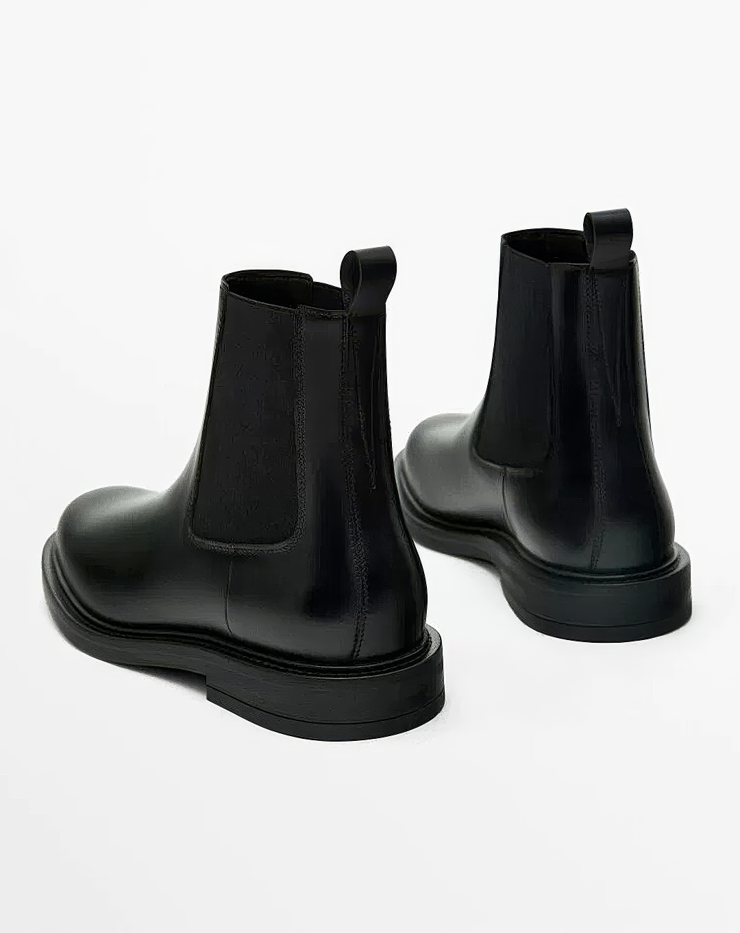 ♂本革／Classic Black Chelsea Boots