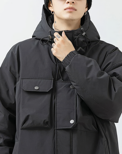 ♂Multi Pocket Down Jacket