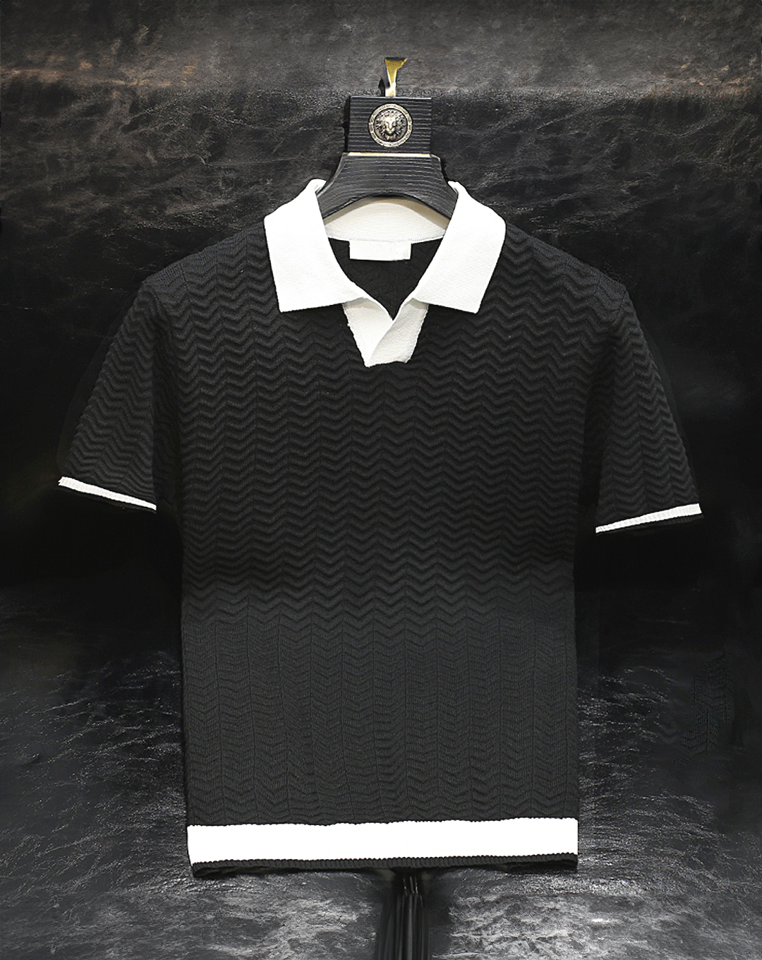 ♂Bicolor Polo Shirt