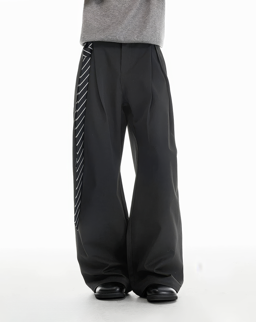 ♂♀Deep Pleated Wide Slacks