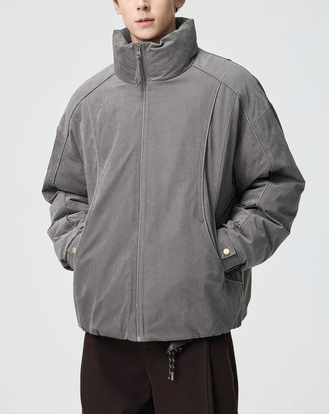 ♂High Neck Puffer Blouson