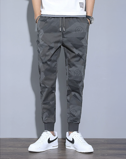 ♂Patterned Jogger Pants