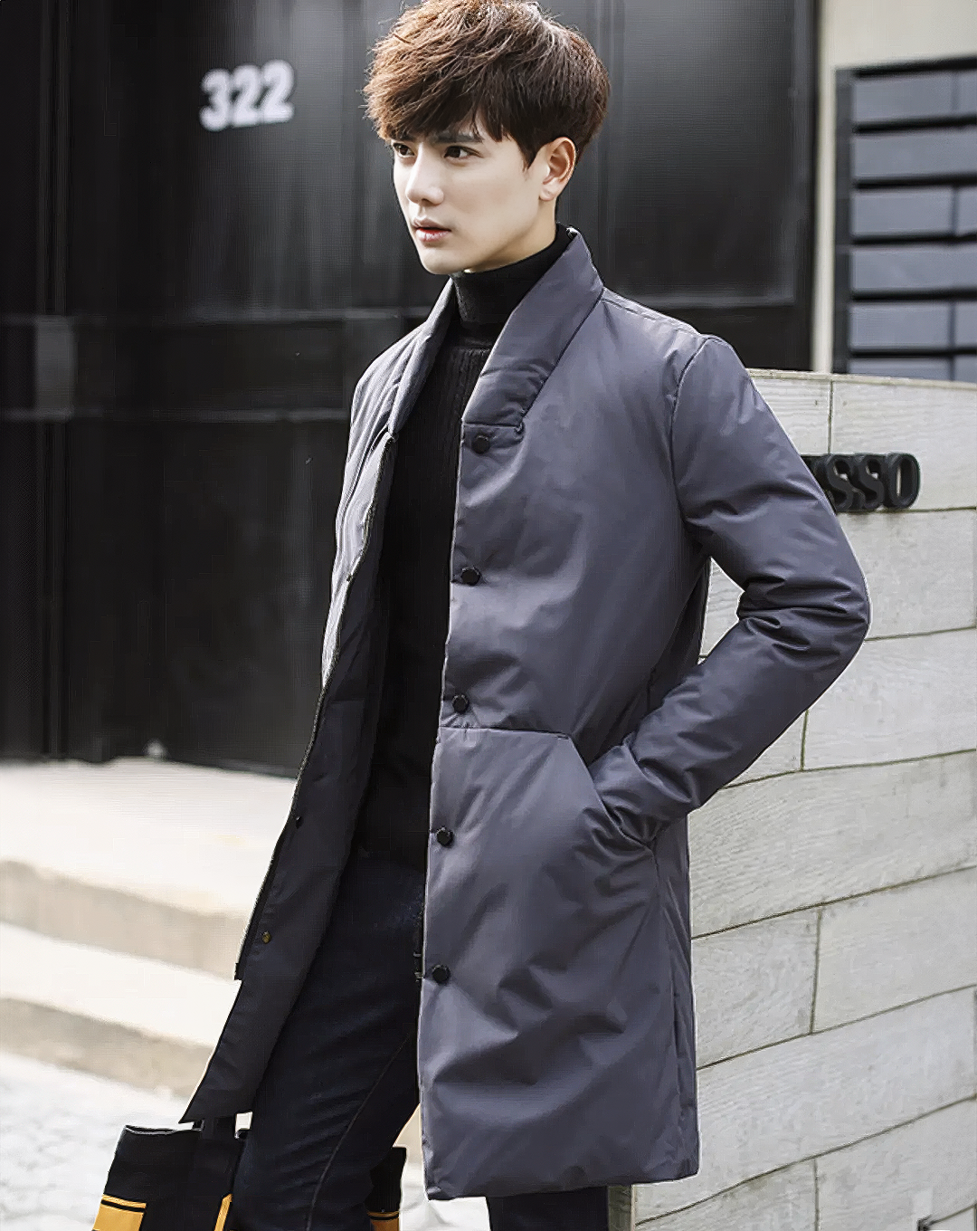 ♂Mid Length Down Coat