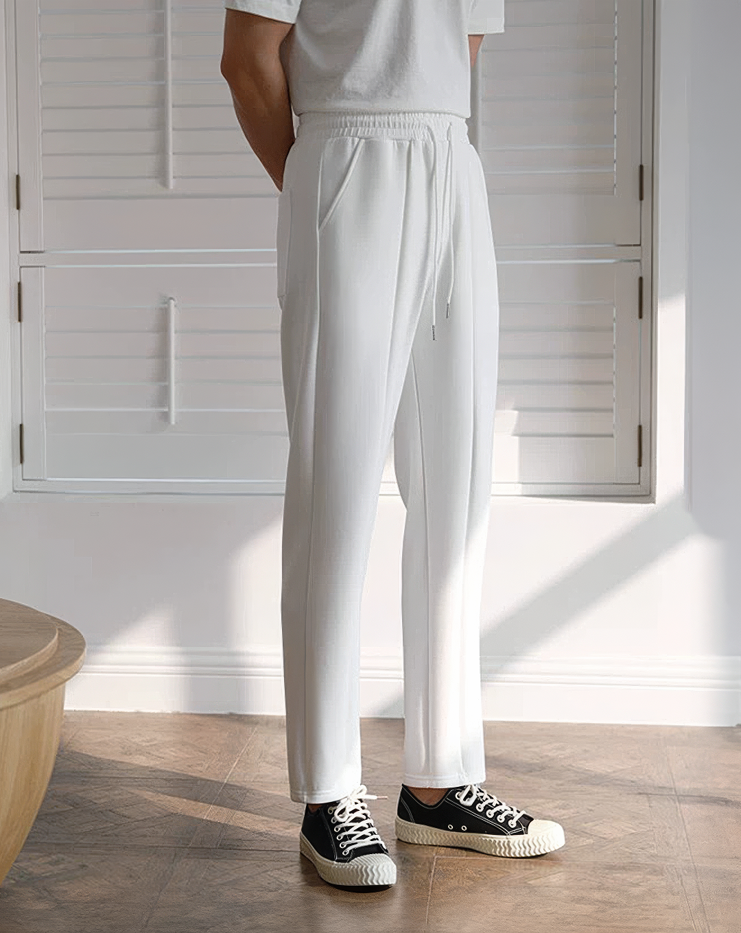♂Relaxed Jersey Straight Pants